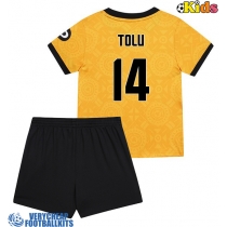 Wolves Tolu Arokodare #14 Replica Home Minikit 2025-26 Short Sleeve (+ pants)